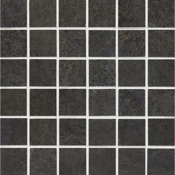 Arizona Tile Ardesia 2" X 2" Mosaic Black