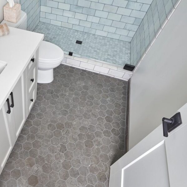 Arizona Tile Lagos 4" Hex Mosaic Mud - Image 2