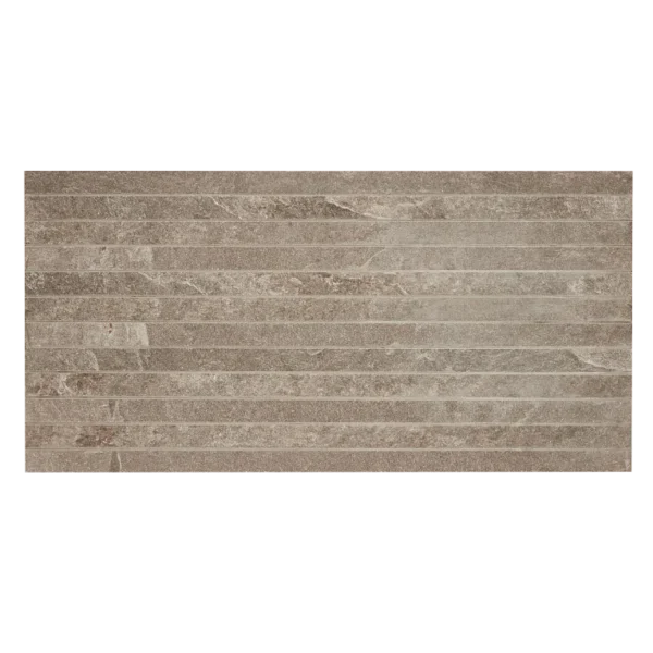 Arizona Tile Canyon Straight Stack 1" X 24" Mosaic Brown